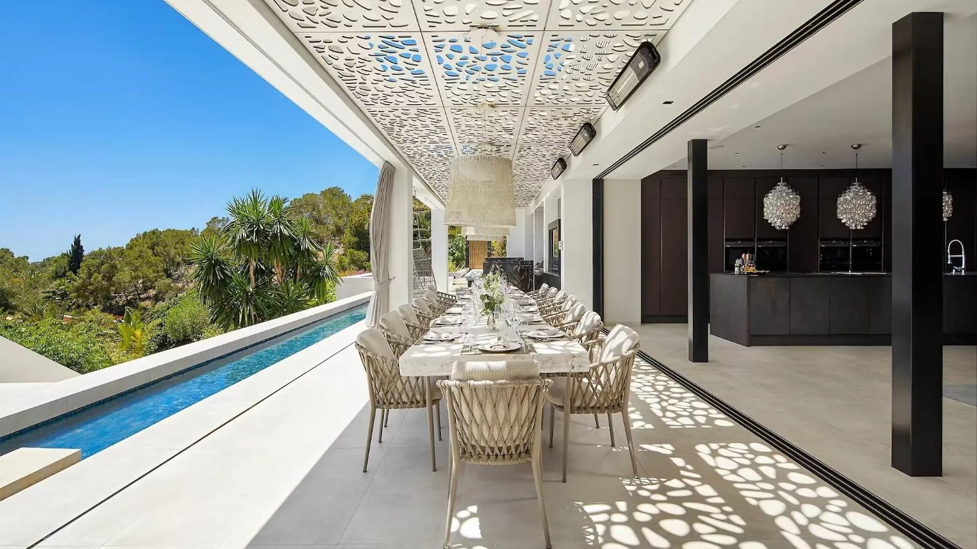 Exclusive Villa On White Isle El Estanyol Hiszpania